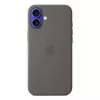 APPLE Silikoninis dėklas su MagSafe, skirtas iPhone 16 Plus, Stone Pilka
