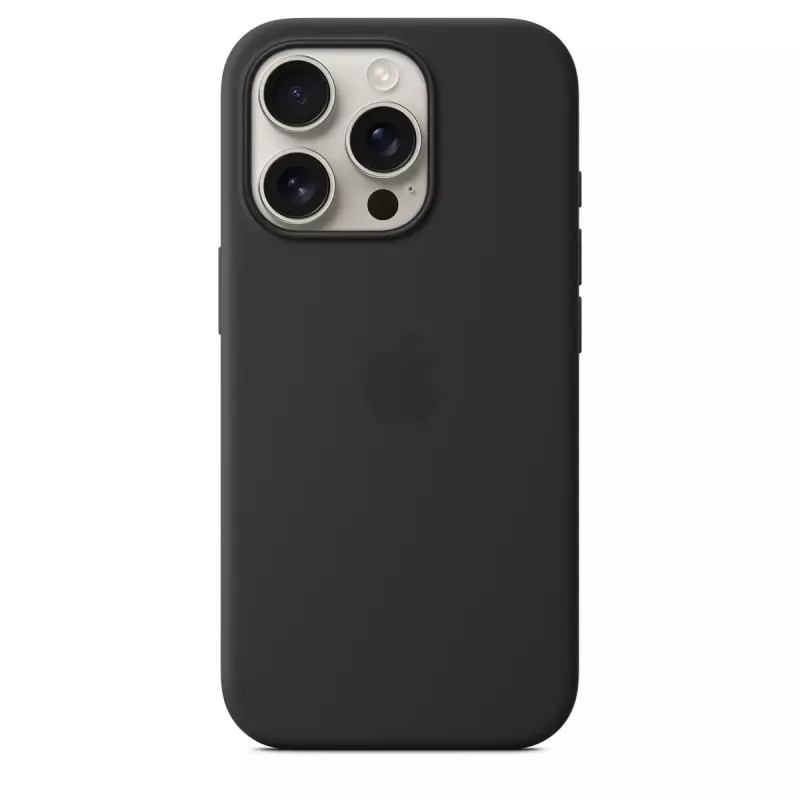 APPLE Apple Silikono Dėklas su MagSafe, skirtas iPhone 16 Pro, juodas