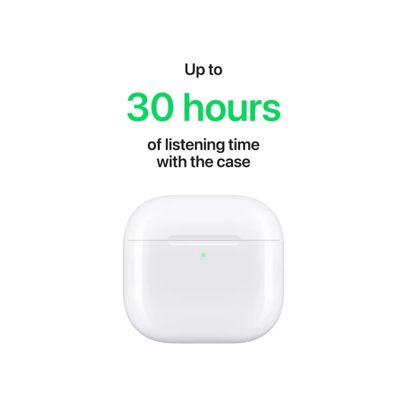 Ausinės Apple AirPods 4 kartos aktyvus triukšmo slopinimas