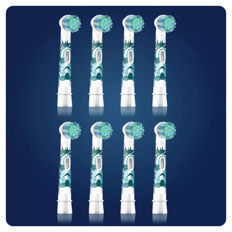 Oral-B Kids 81748450 dantų šepetėlio galvutė 8 vnt. Įvairiaspalvė
