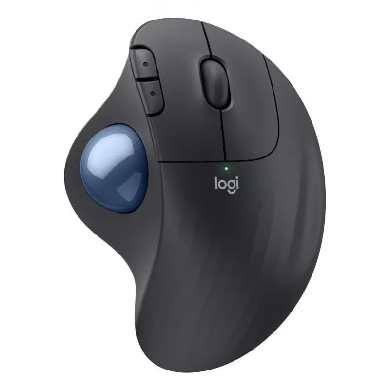 LOGITECH Ergo M575s belaidis rutulinis manipuliatorius - grafito+mėlynas rutulys