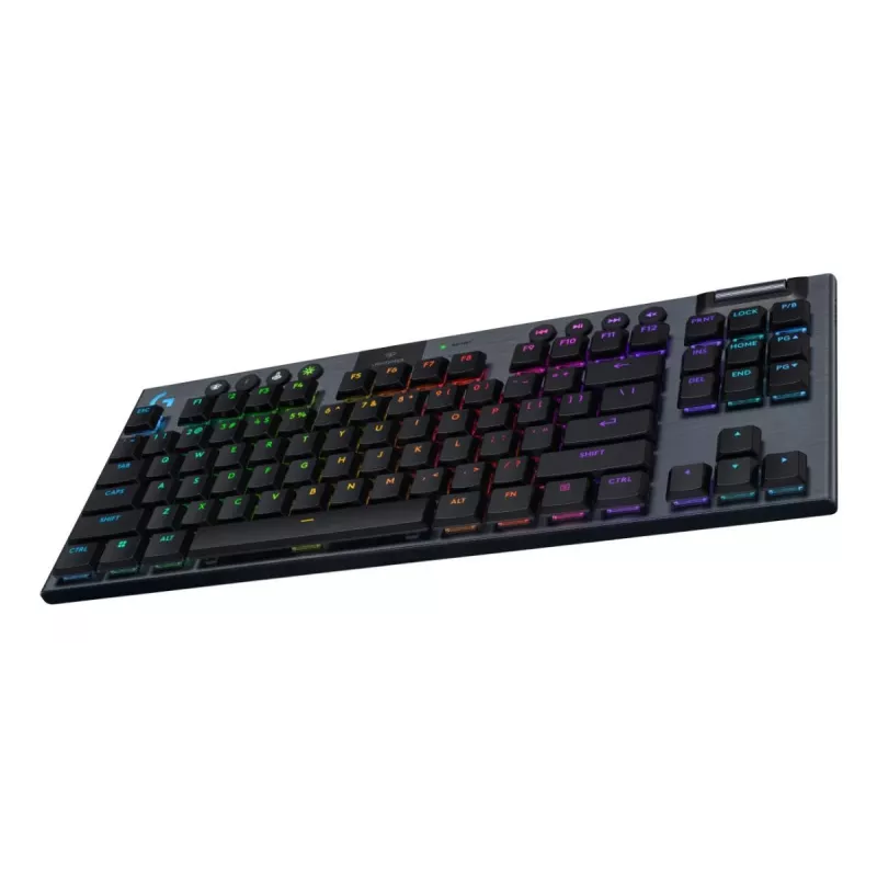 LOGITECH G915 X Lightspeed Tkl belaidė žaidimų klaviatūra - Juoda Dansk/ Norsk/ Svenska/ Suomalainen taktilinė
