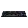 LOGITECH G915 X Lightspeed Tkl belaidė žaidimų klaviatūra - Juoda Dansk/ Norsk/ Svenska/ Suomalainen taktilinė