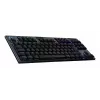 LOGITECH G915 X Lightspeed Tkl belaidė žaidimų klaviatūra - Juoda Dansk/ Norsk/ Svenska/ Suomalainen taktilinė