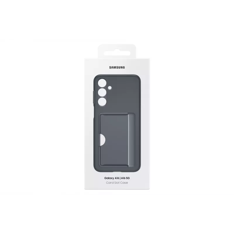 Samsung Galaxy A16 5G kortelių lizdo dėklas, juodas, Dangtelis, Samsung, Galaxy A16, 17 cm (6,7 colio), juoda