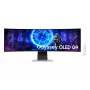 Samsung G95SD kompiuterio monitorius 124,5 cm (49 colių) 5120 x 1440 pikselių Dual QHD OLED sidabrinis