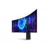 Samsung G95SD kompiuterio monitorius 124,5 cm (49 colių) 5120 x 1440 pikselių Dual QHD OLED sidabrinis