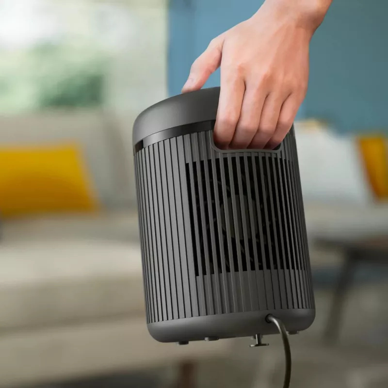 Elektrinis ventiliatorinis šildytuvas Philips CX2120/01 1500 W Vidaus juodas