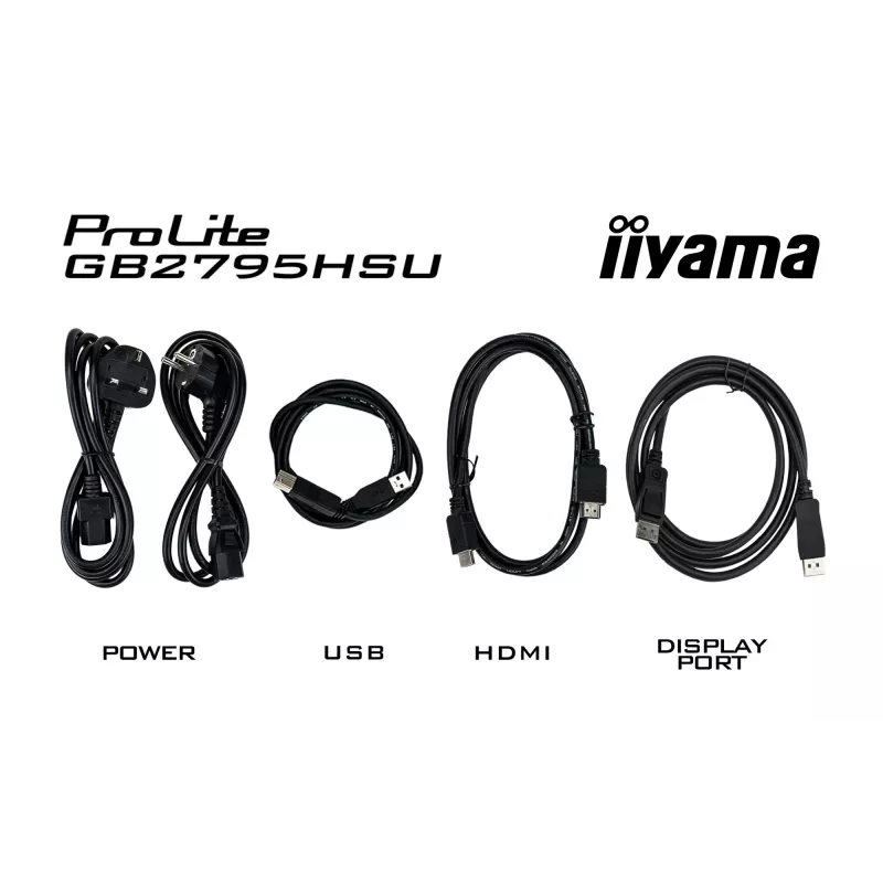 iiyama GB2795HSU-B1 kompiuterio monitorius 68,6 cm (27 colių) 1920 x 1080 pikselių Full HD LED juodas