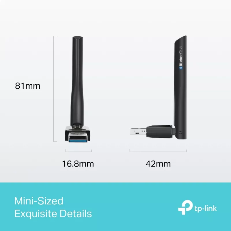 TP-Link UB500 Plus sąsajos kortelės / adapteris, Bluetooth