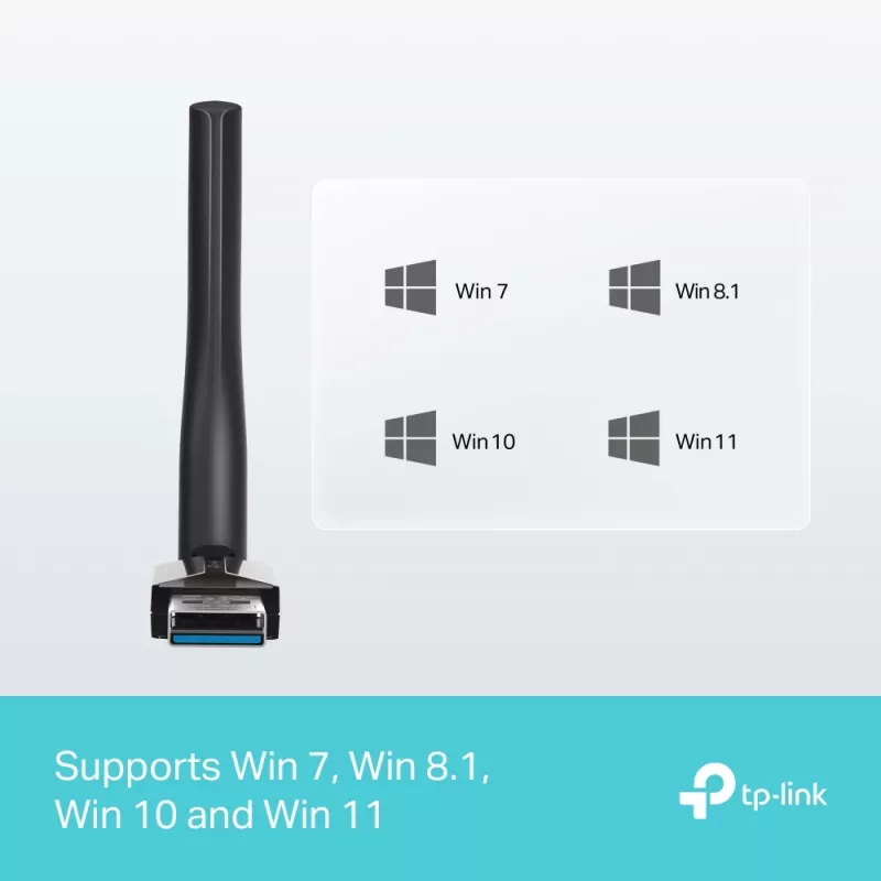 TP-Link UB500 Plus sąsajos kortelės / adapteris, Bluetooth
