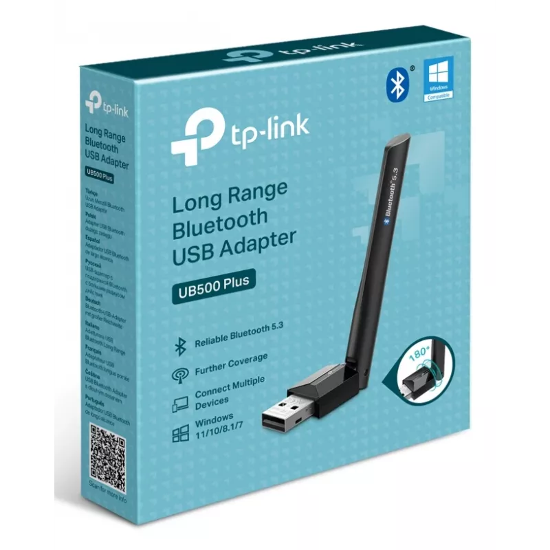 TP-Link UB500 Plus sąsajos kortelės / adapteris, Bluetooth