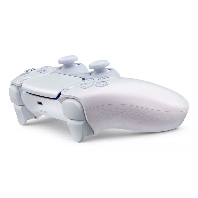 Belaidis žaidimų pultas Sony PlayStation 5 S1000044424 — Bluetooth & USB-C, perlamutrinis, 12 val. baterija, vibracija, ausinių išvestis