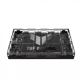 Ventiliatoriaus valdiklis ASUS TUF Gaming ARGB PWM Fan Hub 4 kontaktų Juoda