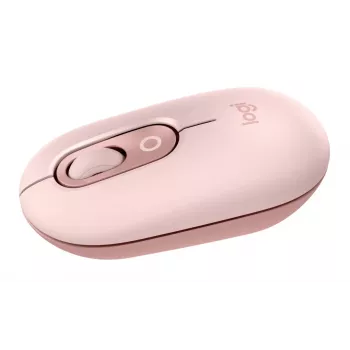LOGITECH Pop Mouse - Individualizuojami jaustukai - Belaidis - Rožinis