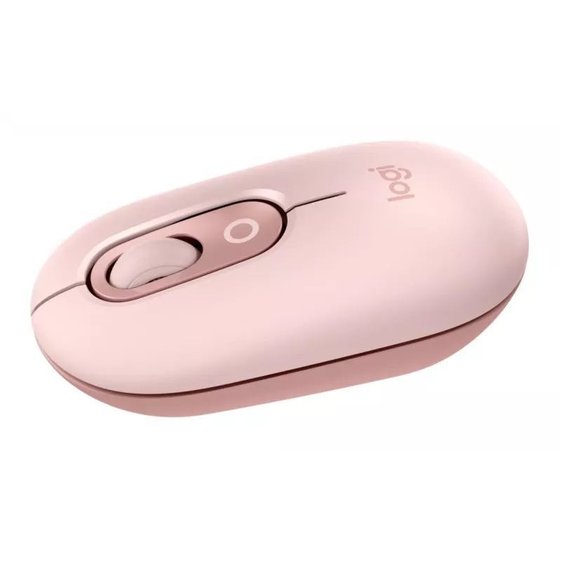 LOGITECH Pop Mouse - Individualizuojami jaustukai - Belaidis - Rožinis