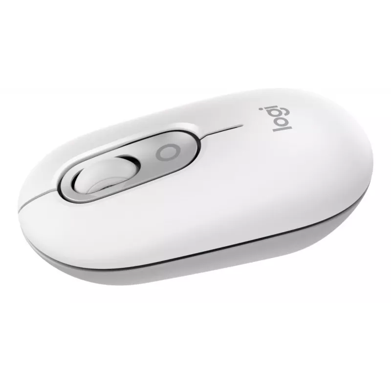 LOGITECH Pop Mouse - Pritaikomi jaustukai - Belaidis - Off Balta