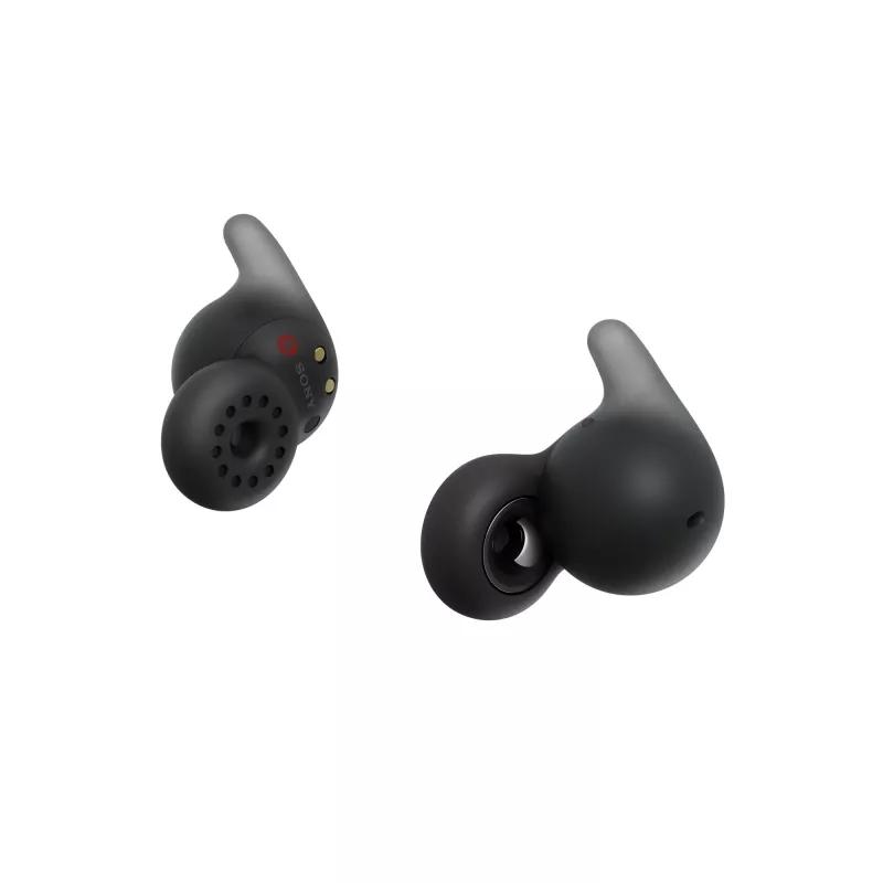 Ausinės „Sony LinkBuds Open“ WFL910B – belaidės Bluetooth į ausį, 20–20 000 Hz, 10 m atstumas, 63 g, juodos