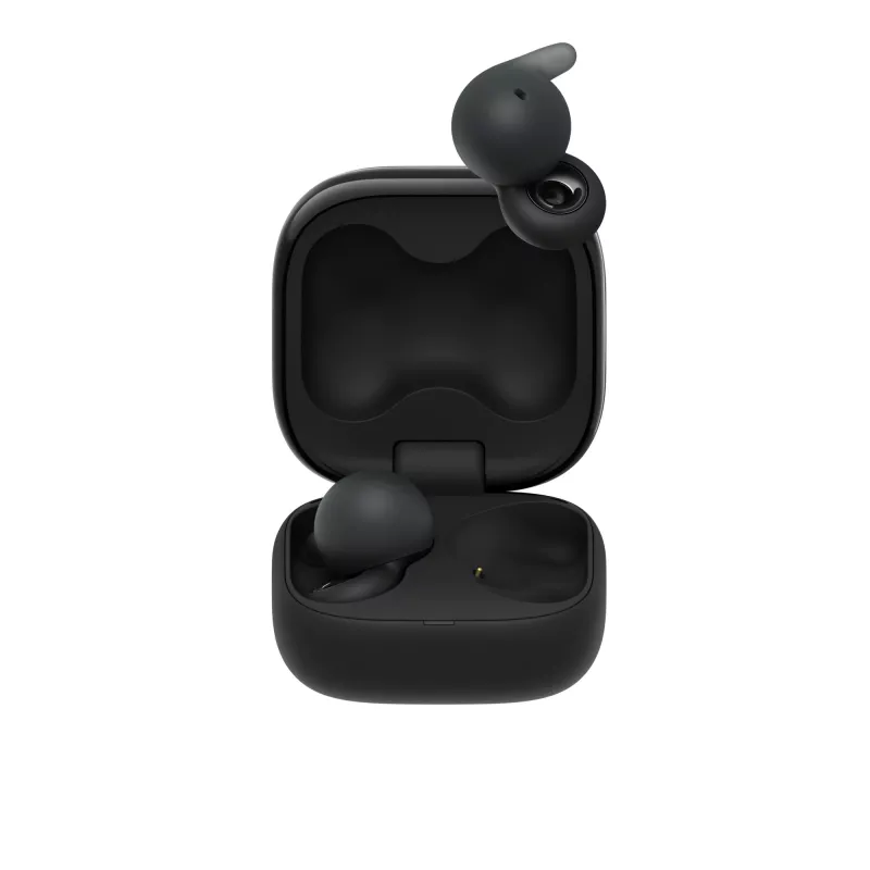 Ausinės „Sony LinkBuds Open“ WFL910B – belaidės Bluetooth į ausį, 20–20 000 Hz, 10 m atstumas, 63 g, juodos