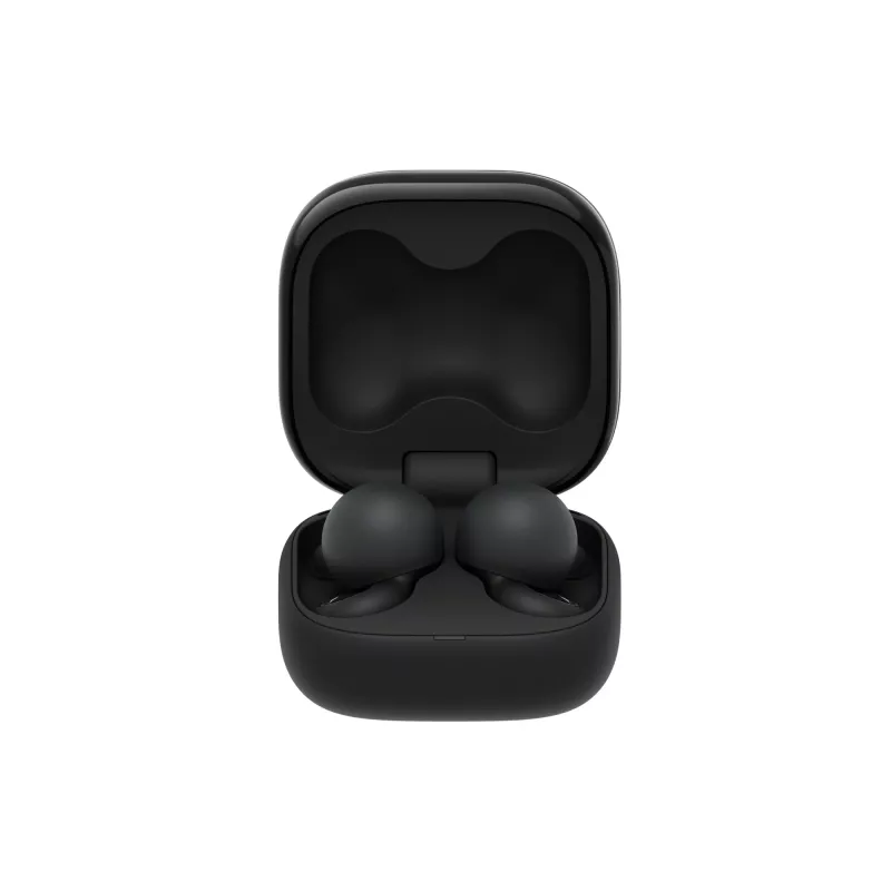 Ausinės „Sony LinkBuds Open“ WFL910B – belaidės Bluetooth į ausį, 20–20 000 Hz, 10 m atstumas, 63 g, juodos