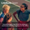 Ausinės „Sony LinkBuds Open“ WFL910B – belaidės Bluetooth į ausį, 20–20 000 Hz, 10 m atstumas, 63 g, juodos