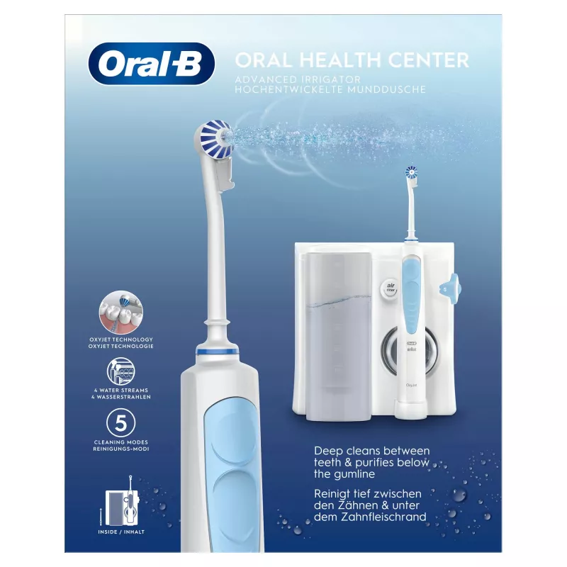 Oral-B OxyJet burnos irigatorius, baltas