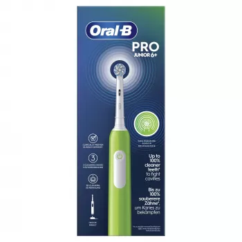 Oral-B Junior 8006540743027 elektrinis dantų šepetėlis Vaikams Sukamasis dantų šepetėlis Žalia