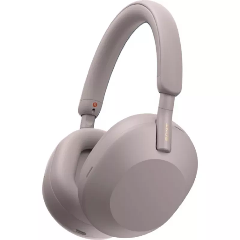 Ausinės Sony WH1000XM5P laidinės belaidės Bluetooth rožinės 4-40000Hz