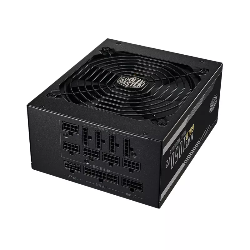 COOLER MASTER Maitinimo blokas MWE 1050 V2 Gold Full Modular 1050W ATX juodas
