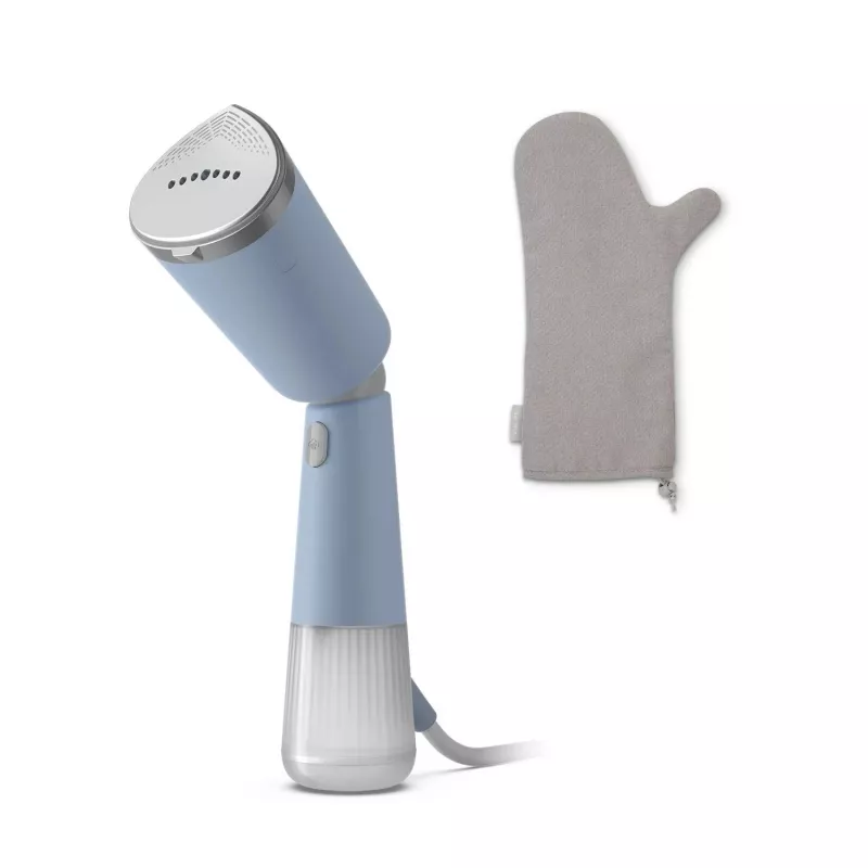 Philips 5000 serijos rankinis garintuvas, Rankinis drabužių garintuvas, 0,12 l, 0,58 min., Mėlyna, Šviesiai mėlyna, 24 g/min.