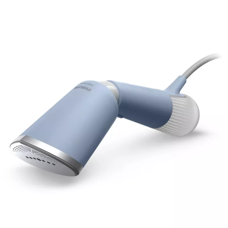 Philips 5000 serijos rankinis garintuvas, Rankinis drabužių garintuvas, 0,12 l, 0,58 min., Mėlyna, Šviesiai mėlyna, 24 g/min.