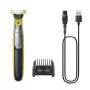 Philips OneBlade 360 QP2734/23 folinis skustuvas — 1 peiliukas, įkraunamas Li‑Ion, 60 min veikimo laikas, žalia/pilka