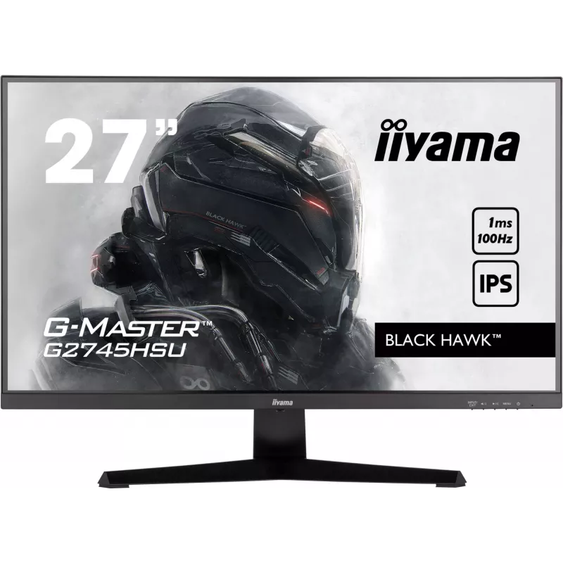 iiyama G-MASTER G2745HSU-B2 kompiuterio monitorius 68,6 cm (27 colių) 1920 x 1080 pikselių Full HD LED juodas