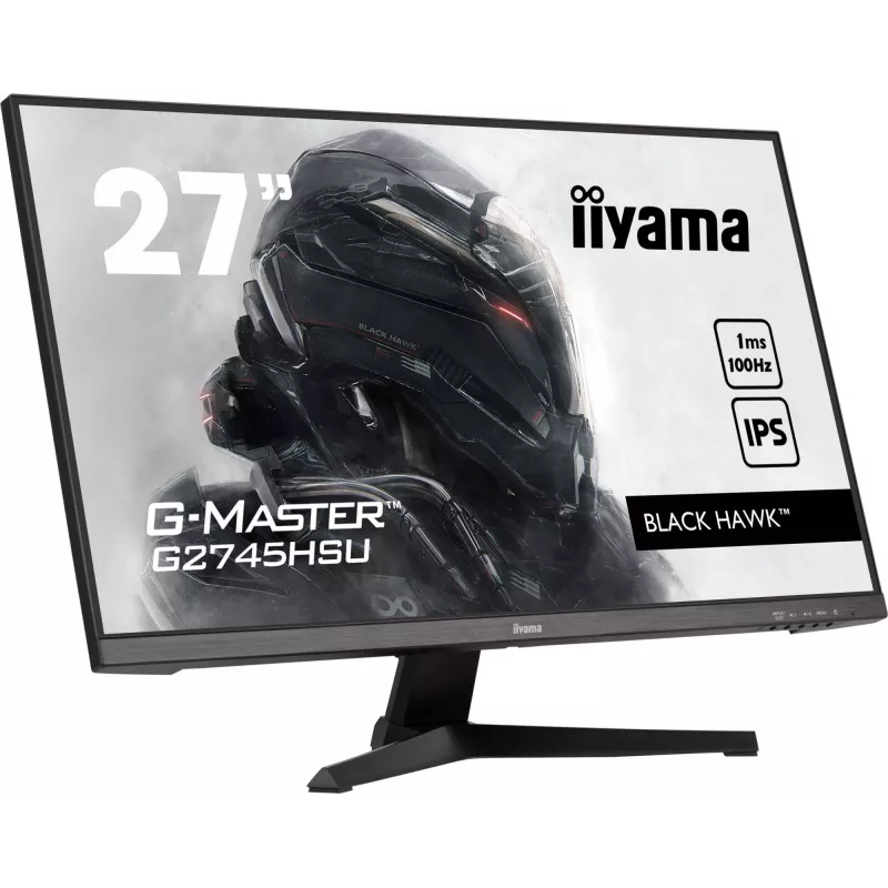 iiyama G-MASTER G2745HSU-B2 kompiuterio monitorius 68,6 cm (27 colių) 1920 x 1080 pikselių Full HD LED juodas
