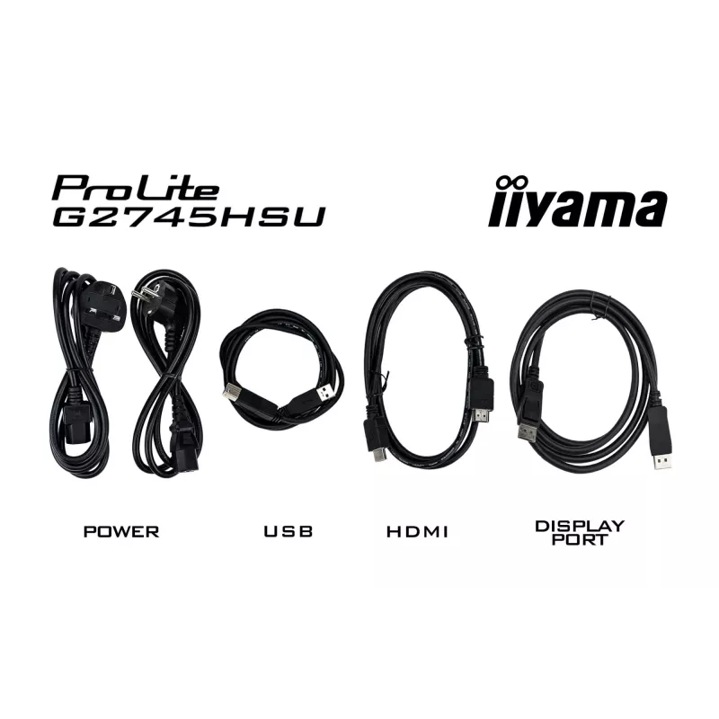 iiyama G-MASTER G2745HSU-B2 kompiuterio monitorius 68,6 cm (27 colių) 1920 x 1080 pikselių Full HD LED juodas