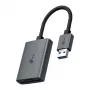 Kortelių skaitytuvas TP-LINK UA430 USB 3.2 Gen 1 Type-C — MicroSD / SD, Pilka