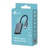 Kortelių skaitytuvas TP-LINK UA430 USB 3.2 Gen 1 Type-C — MicroSD / SD, Pilka