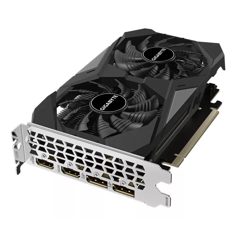 Vaizdo plokštė GIGABYTE GeForce RTX 3050 — 6 GB GDDR6, 2304 CUDA branduoliai, PCIe 4.0, 14000 MHz atmintis