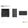 be quiet Pure Base 501 LX Juoda Midi bokštas