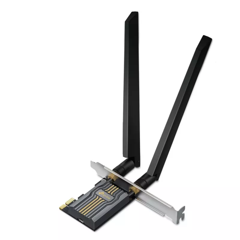 TP-Link BE6500 Internal WLAN/Bluetooth 2880 Mbit/s Tri-band Wi-Fi 7