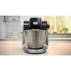 Virtuvinis kombainas Bosch Serie 6 MUMS6ZS17, 1600 W, 5,5 L, juodos spalvos, nerūdijantis plienas