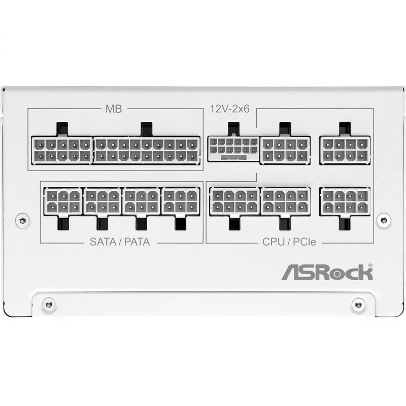 ASROCK maitinimo blokas Steel Legend Sl-1000gw 1000w 80+ Gold White ATX