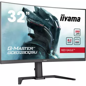 iiyama G-MASTER GCB3280QSU-B2 kompiuterio monitorius 80 cm (31,5 colio) 2560 x 1440 pikselių Dual QHD LED juodas