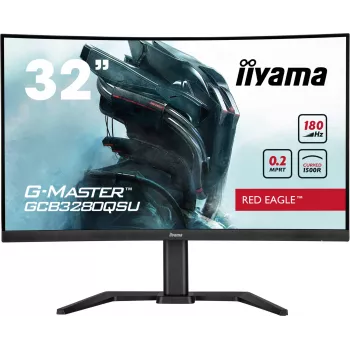 iiyama G-MASTER GCB3280QSU-B2 kompiuterio monitorius 80 cm (31,5 colio) 2560 x 1440 pikselių Dual QHD LED juodas