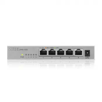 Zyxel XMG-105 Nevaldomas 2.5G Ethernet (100/1000/2500) Pilka