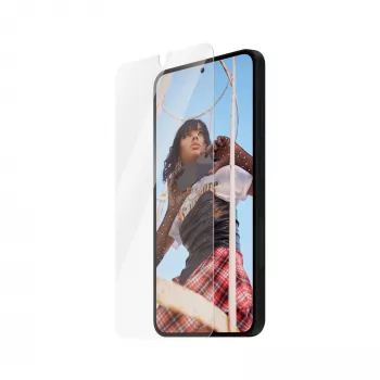 PanzerGlass SAFE. by ® Samsung Galaxy S25 | S24 ekrano apsauga su Ultra-Wide Fit ir EasyAligner