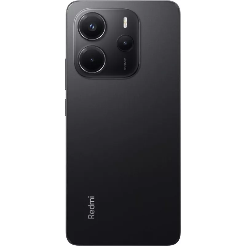 Išmanusis telefonas „Xiaomi Redmi Note 14“ 6,67 colio AMOLED 120 Hz, 6 GB RAM, 128 GB, 108 MP, 5500 mAh, IP54, juodas
