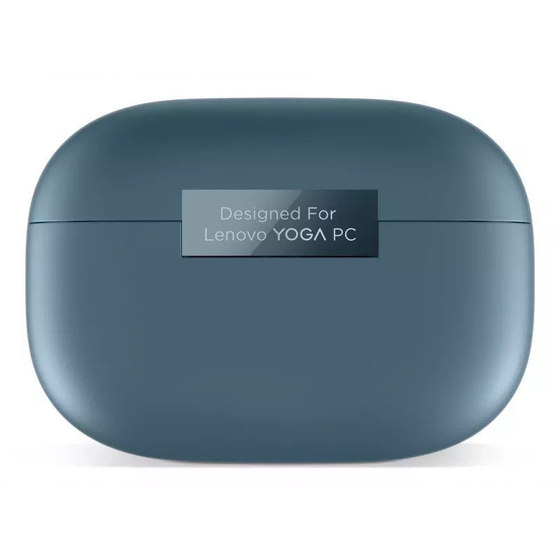 Lenovo TWS Yoga PC Edition ausinės True Wireless Stereo (TWS) į ausis įdedamos Skambučiams / muzikai Bluetooth žalsvai mėlyna