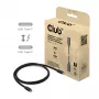 CLUB3D Thunderbolt™ 5 sertifikuotas 8K240Hz duomenų 80/120 Gbps EPR 240 vatų kabelis M/M 1m / 3.28ft