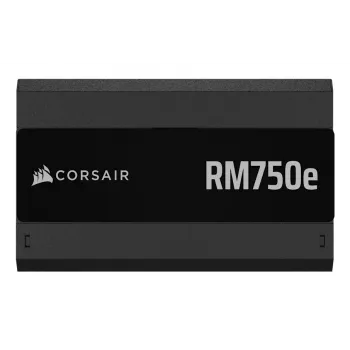 Maitinimo šaltinis CORSAIR RM750e 750 W ATX 3.1 80 PLUS Gold pilnai modulinis, 24 kontaktų, 120 mm ventiliatorius, 6×SATA, 2×PCIe (6+2), 2×PATA